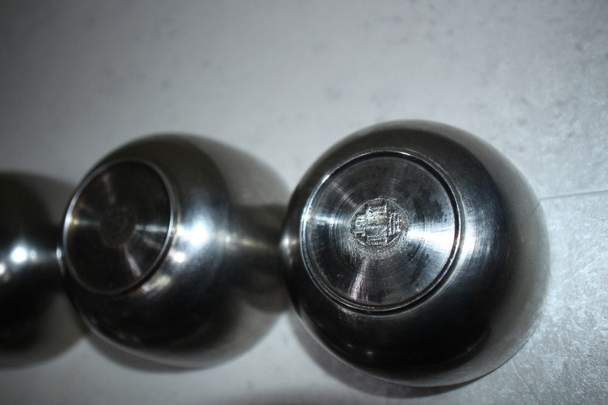 4번 부공 백동 유기 뚜껑있는 밥공기 (1개당 판매) 전통 그릇 전통음식 명절 제사 그릇 방짜 놋그릇 이미지