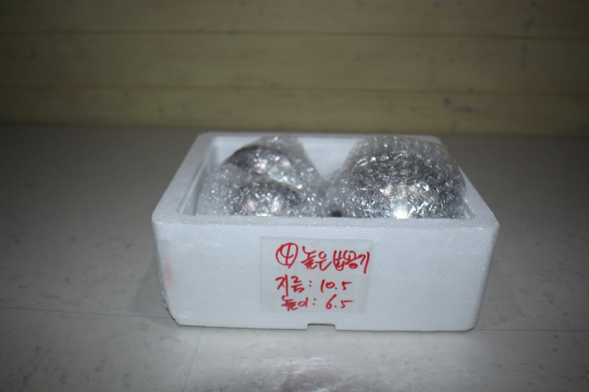 4번 부공 백동 유기 뚜껑있는 밥공기 (1개당 판매) 전통 그릇 전통음식 명절 제사 그릇 방짜 놋그릇 이미지