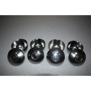 4번 부공 백동 유기 뚜껑있는 밥공기 (1개당 판매) 전통 그릇 전통음식 명절 제사 그릇 방짜 놋그릇 이미지