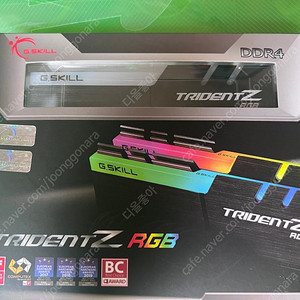 G.SKILL DDR4 Trident Z 16GB (8GB x 2 박풀)