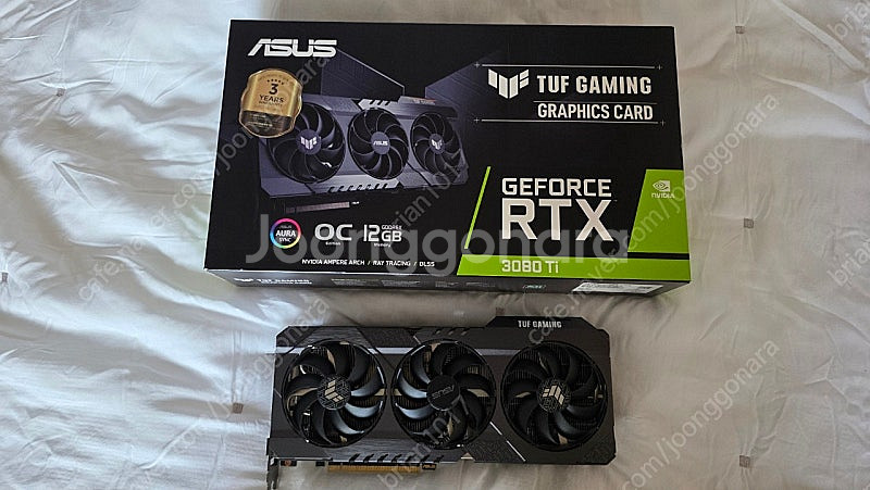 ASUS TUF RTX 3080 Ti O12G 판매합니...--2