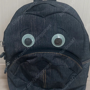 키플링 데님 유아동 백팩 새상품
