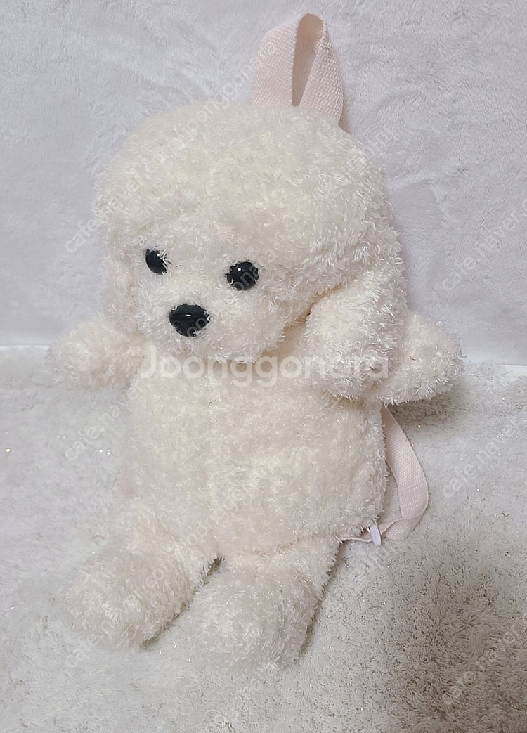애착 푸들인형 가방 백팩 여자친구 선물 강아지인형 인형--1