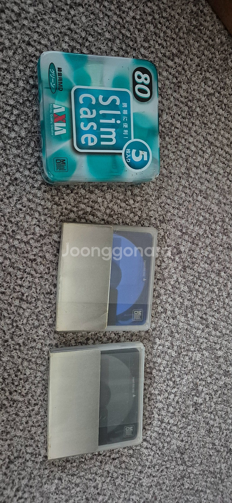 녹음용 MD 80분 7개ㅡ미사용--2