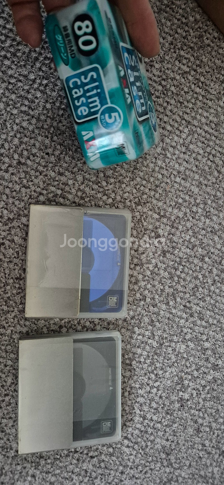 녹음용 MD 80분 7개ㅡ미사용--3