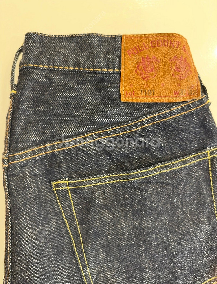 풀카운트 1101 셀비지 데님 31--0