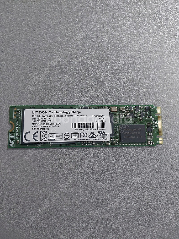 라이트온 M.2 2280 SSD 128GB--0