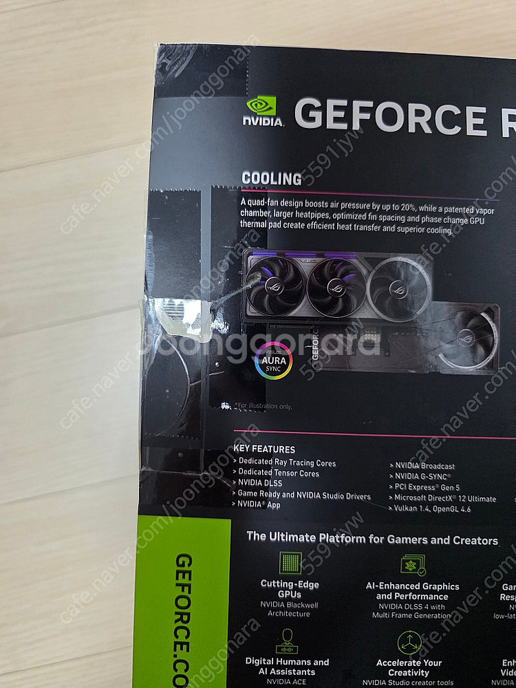 RTX 5090 ASUS ASTRAL 판매합니다 ( 아...--4