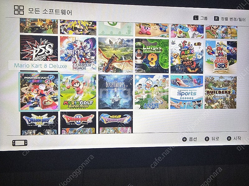 닌텐도 스위치 구형 512기가 판매합니다--9