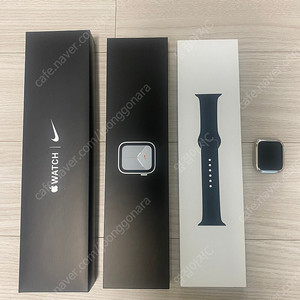 애플워치 SE 40mm 나이키에디션 + 미개봉 스포츠밴드