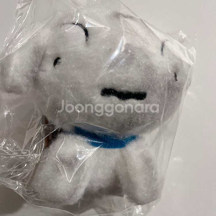 탄광마을의 흰둥이 인형 키링--4