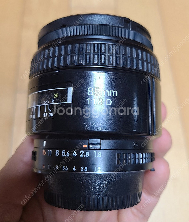 니콘 85mm 1.8D 단렌즈--5