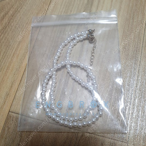 앵브록스 코코 펄 목걸이 택포 15000원
