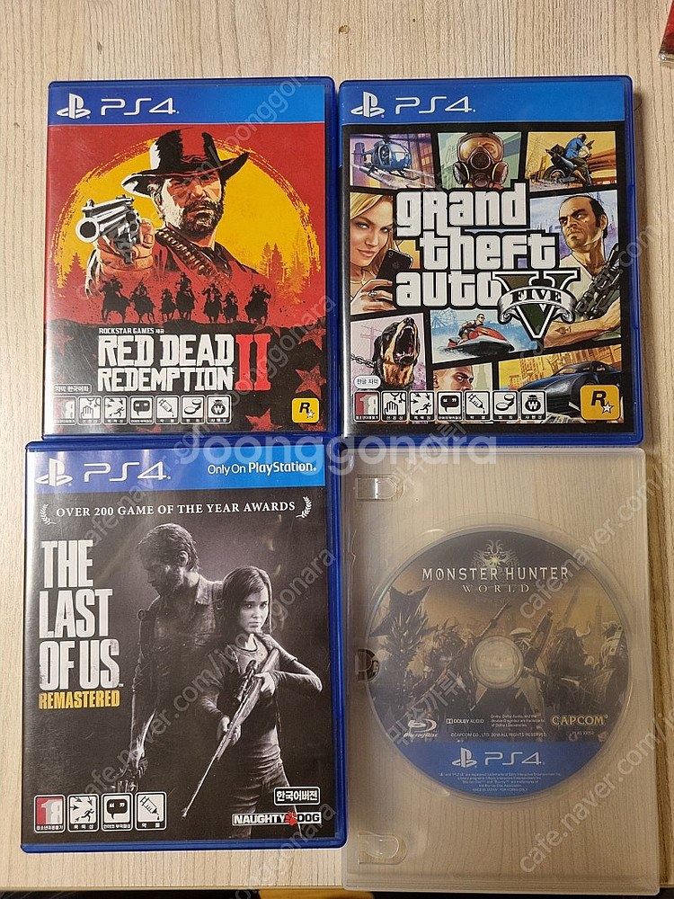 ps4 레데리2 gta5 (일괄시 라스오브어스 몬스터헌...--0