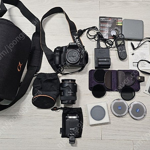 소니 A77 II 카메라 + 칼자이스 16-80 렌즈, 기타