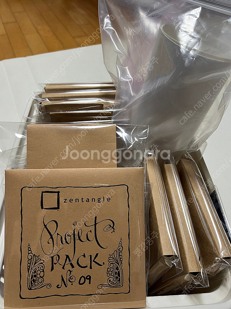 젠탱글 프로젝트팩 미개봉 새제품--0
