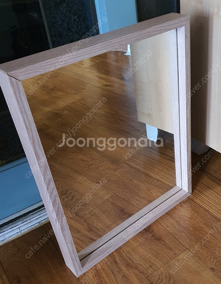 한일선풍기 바람 강하게 시원함+깔끔한 원목사각거울 저렴...--7