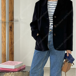 쎄모먼 네이비 자켓 Marceline Jacket 36