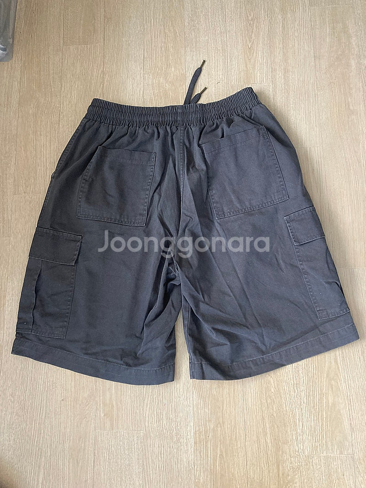 [L] 무신사 테이크이지 스톤 워싱 카고 숏팬츠 쇼츠 ...--3