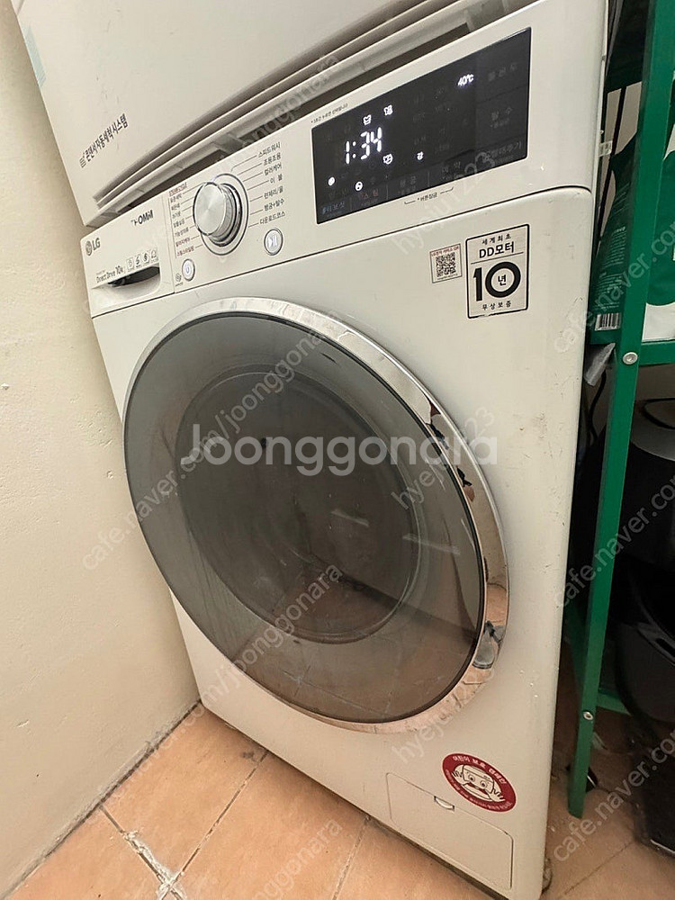 LG 10KG 세탁기 F10WR--0