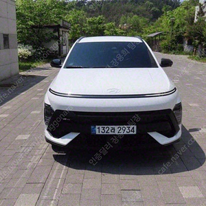 코나 중고차 가격 코나 하이브리드 중고 흰색 2025년식 20,633km 1.6 HEV 터보 N Line 프리미엄 중고차시장