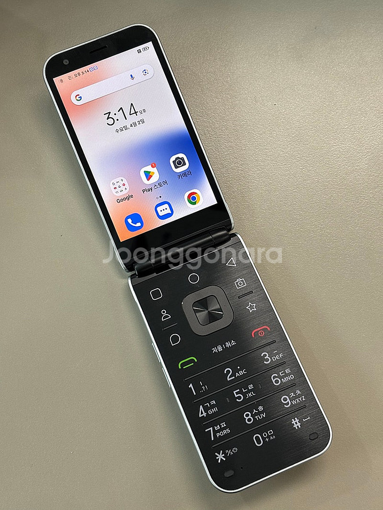 *풀박스* 클래식폴더폰 실버색상 64용량 초SSS급 선...--3