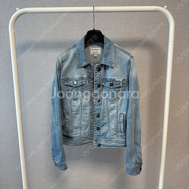 GUESS 게스 여성 연청 라이트블루 데님자켓 청자켓--3