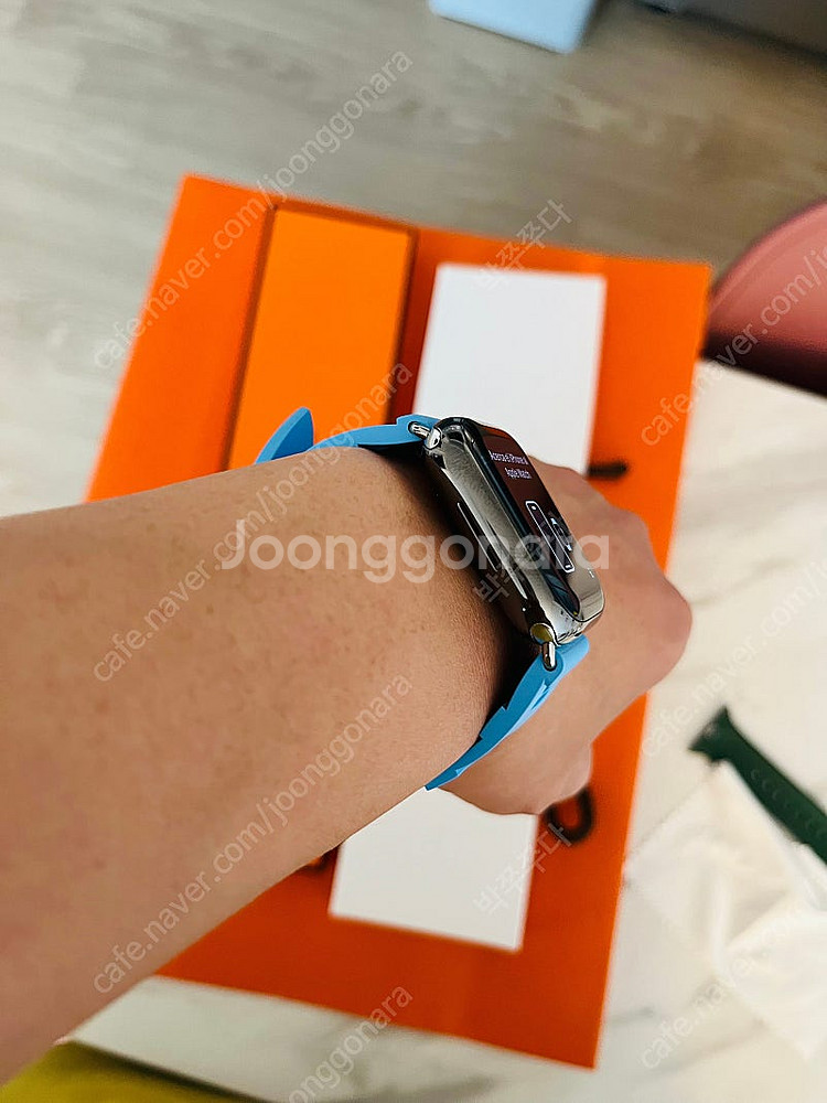 (리퍼)애플워치7 41mm 스뎅+ 에르메스 킬림41미리...--7