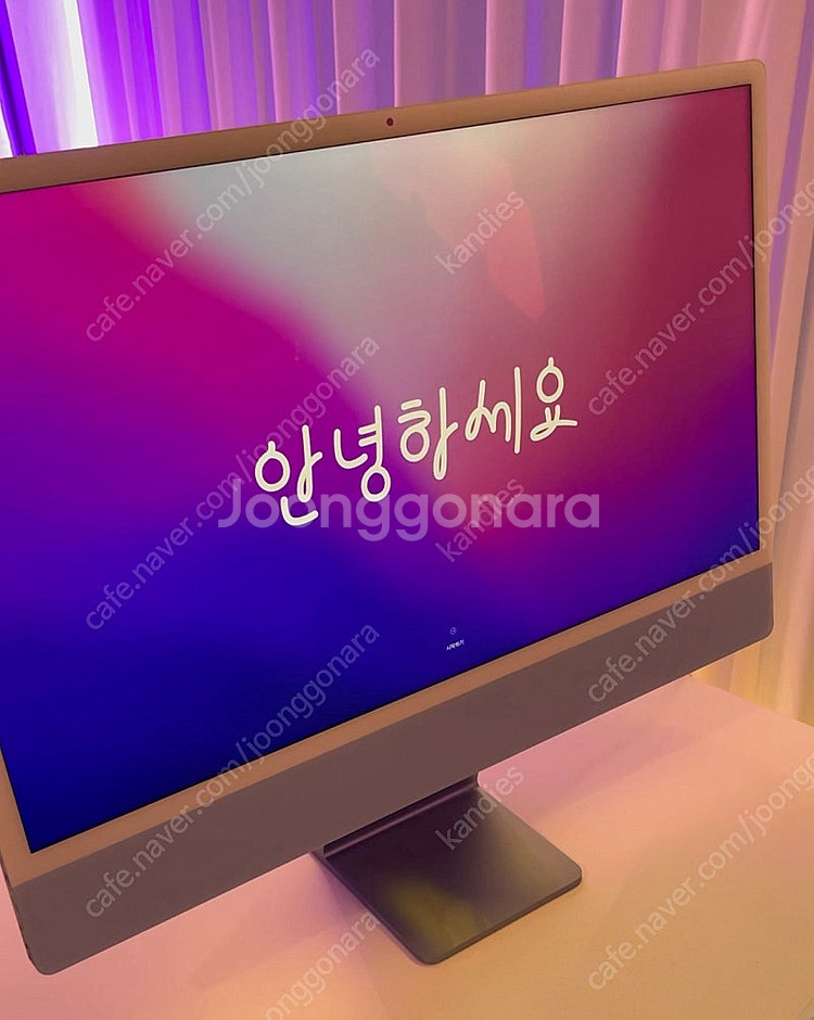 아이맥 24형 M1 메모리 16gb / SSD 2tb ...--0