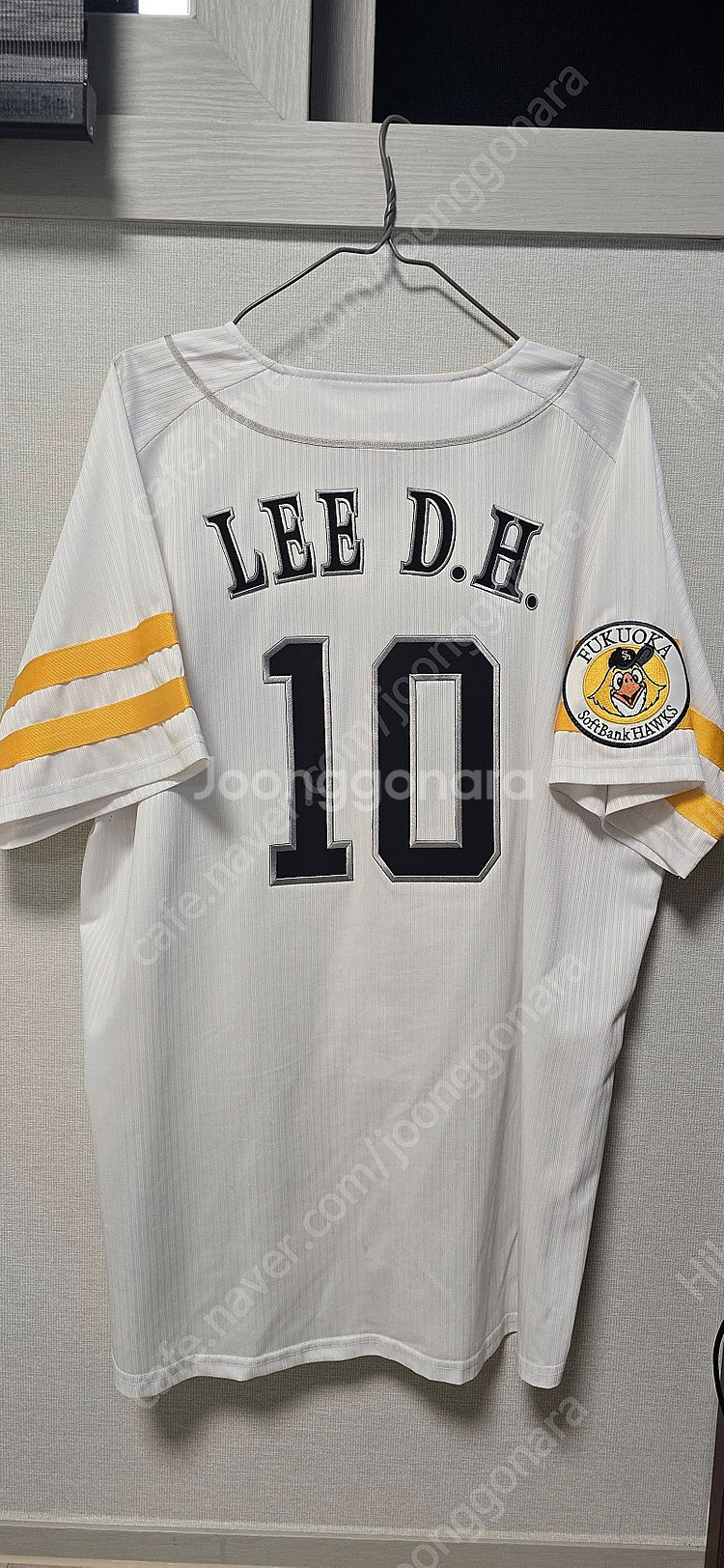 소프트뱅크 이대호 XL(105~110) 홈 유니폼--1