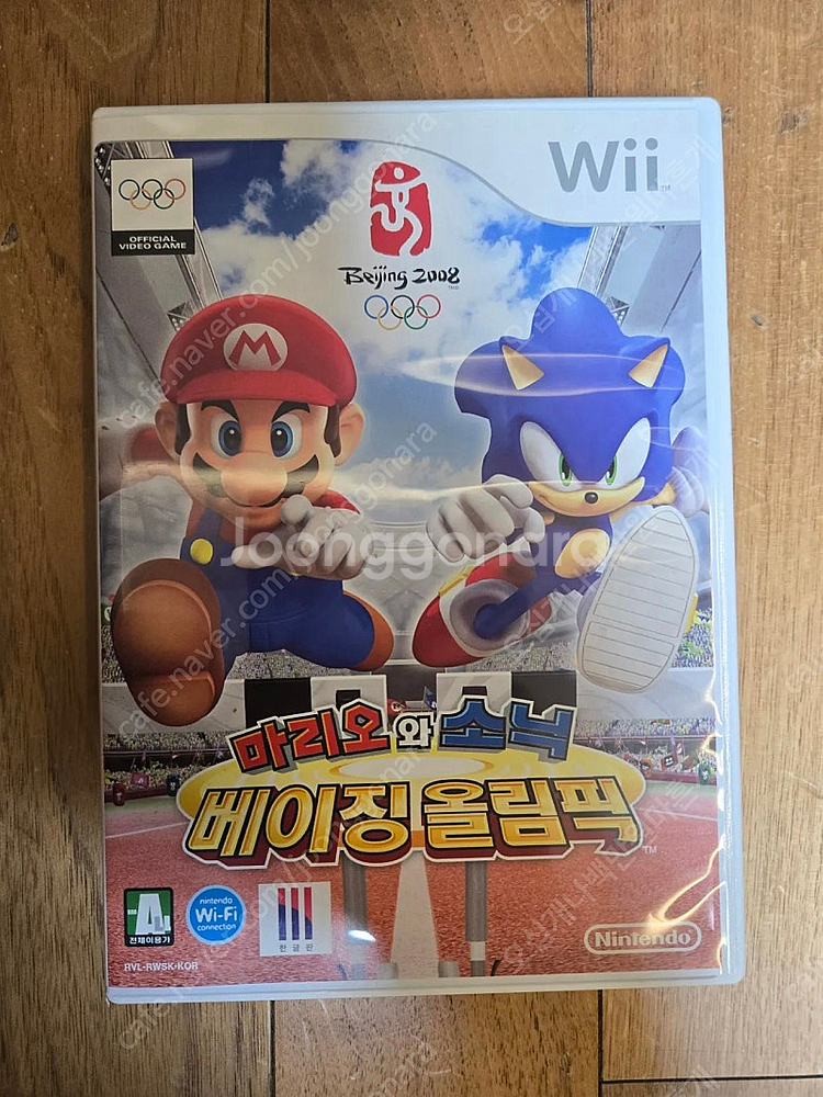 (가격내림) 닌텐도 WII 위 게임 마리오와 소닉 베이...--0