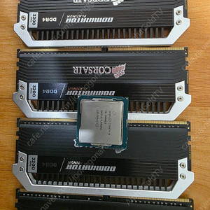 9900KS CPU와 CORSAIR DOMINATOR DDR4 8GIGA * 4 32기가 램 일괄 판매합니다.