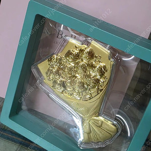 순금 장미꽃다발 골드바
