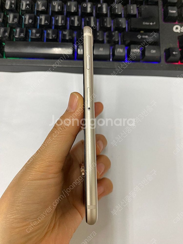 013395 아이폰SE3 스타라이트 A급 128GB 배...--5