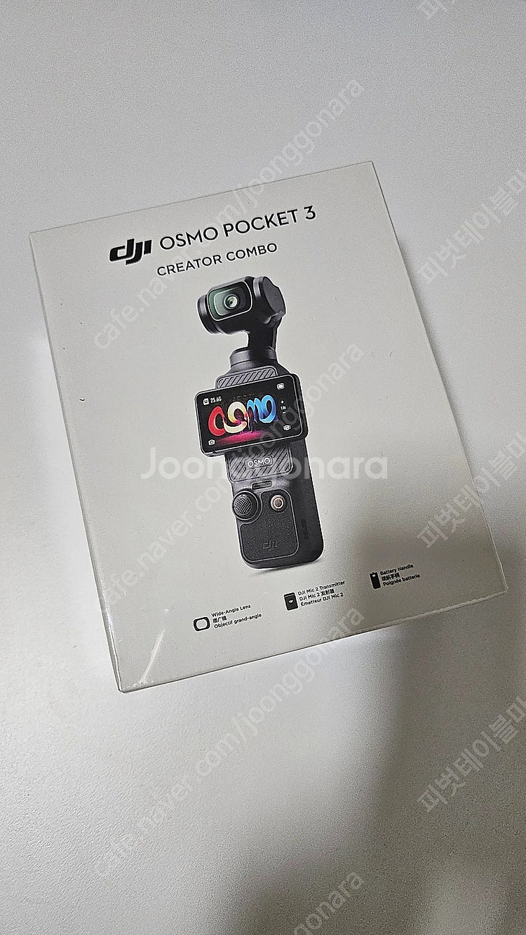 DJI 오즈모 포켓3 크리에이터 콤보 미개봉 판매--0