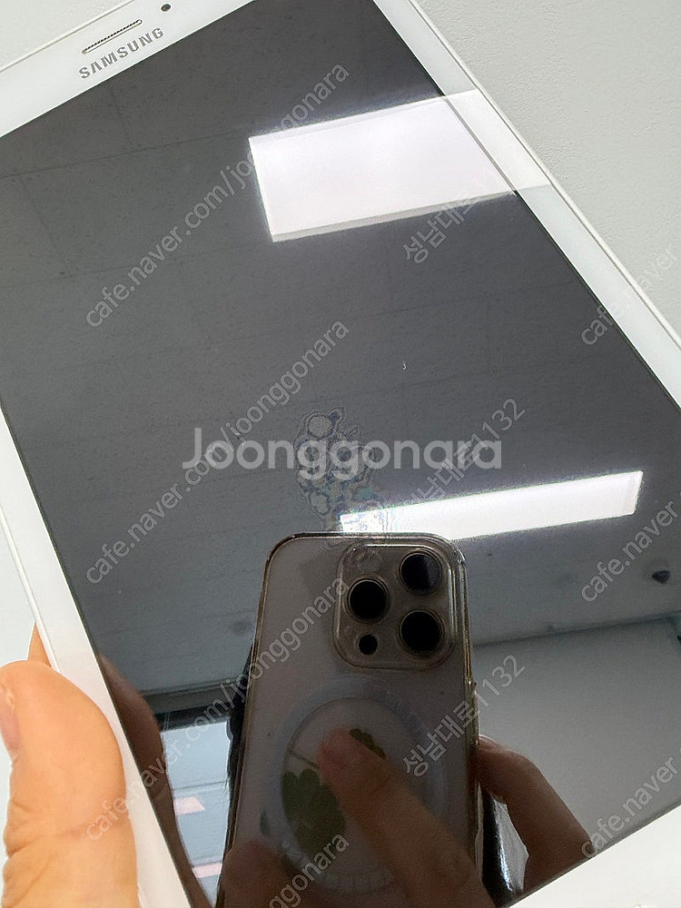 T375 갤럭시 탭E 8.0 화이트 16기가 4만 판매...--1
