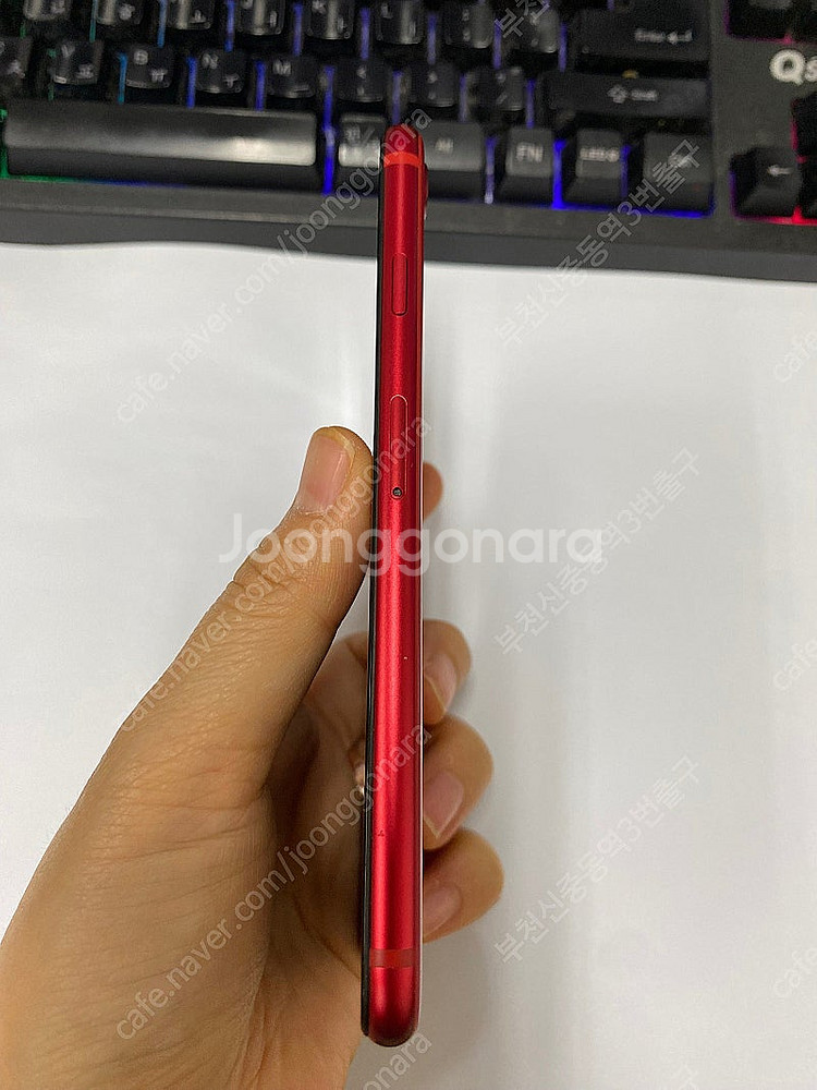 501433 아이폰8 레드 SSS급 64GB 무잔상 배...--5