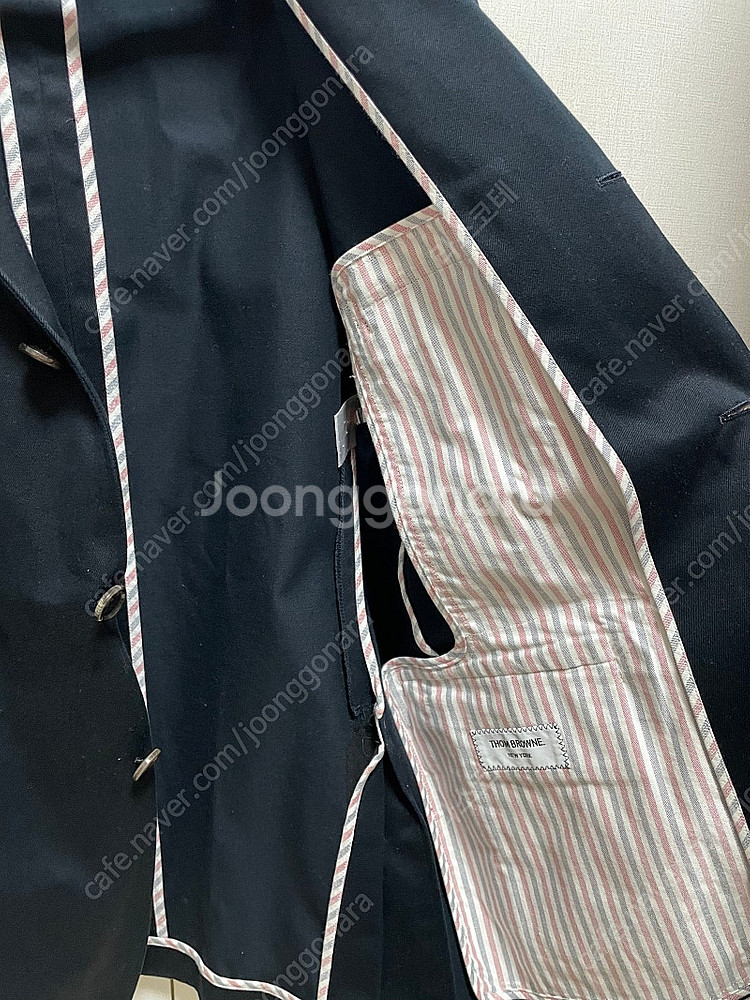 (새상품급, 4사이즈) 톰브라운 코튼 블레이져--4