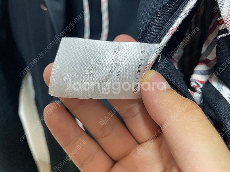 (새상품급, 4사이즈) 톰브라운 코튼 블레이져--5