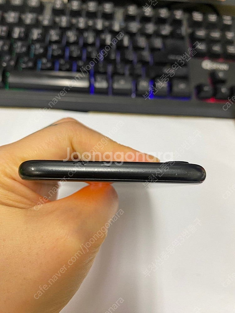 205871 아이폰7 매트블랙 액정SS급 128GB 배...--3