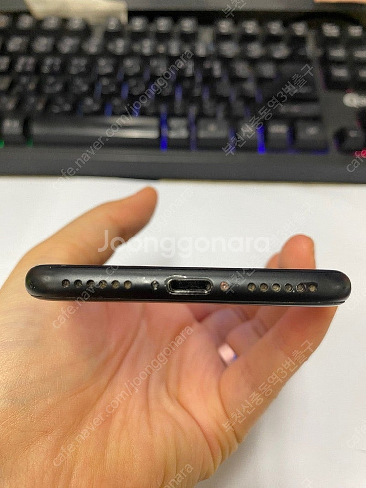 205871 아이폰7 매트블랙 액정SS급 128GB 배...--6