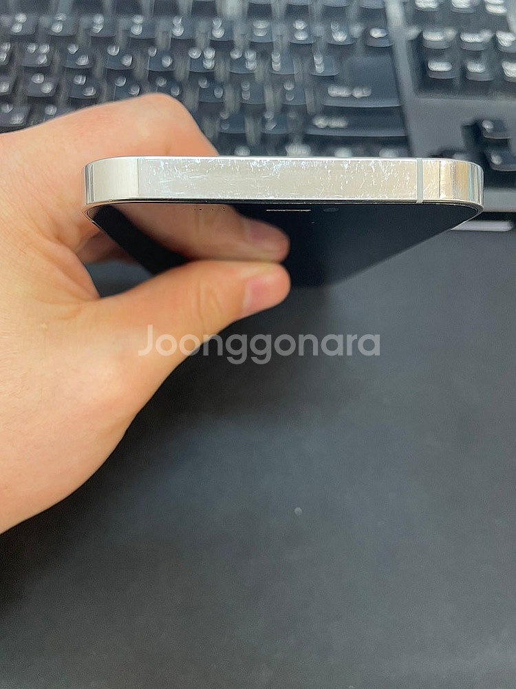 아이폰12프로 실버 128GB 배터리87% 상태좋은 중...--4