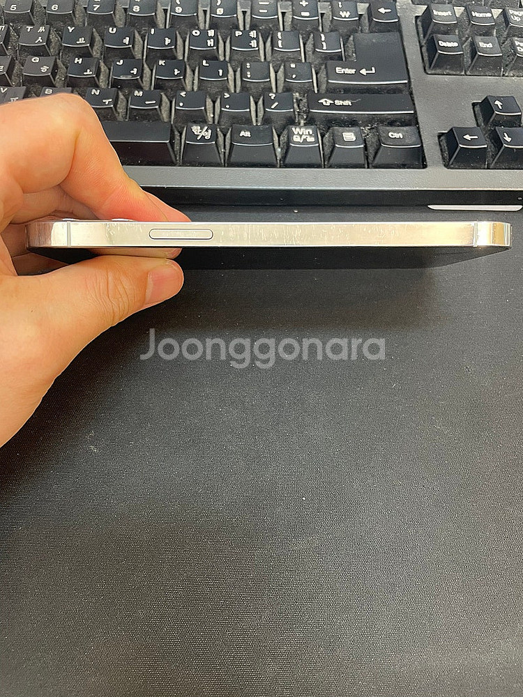아이폰12프로 실버 128GB 배터리87% 상태좋은 중...--5