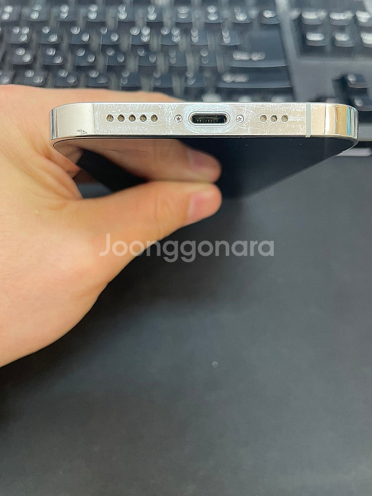 아이폰12프로 실버 128GB 배터리87% 상태좋은 중...--6