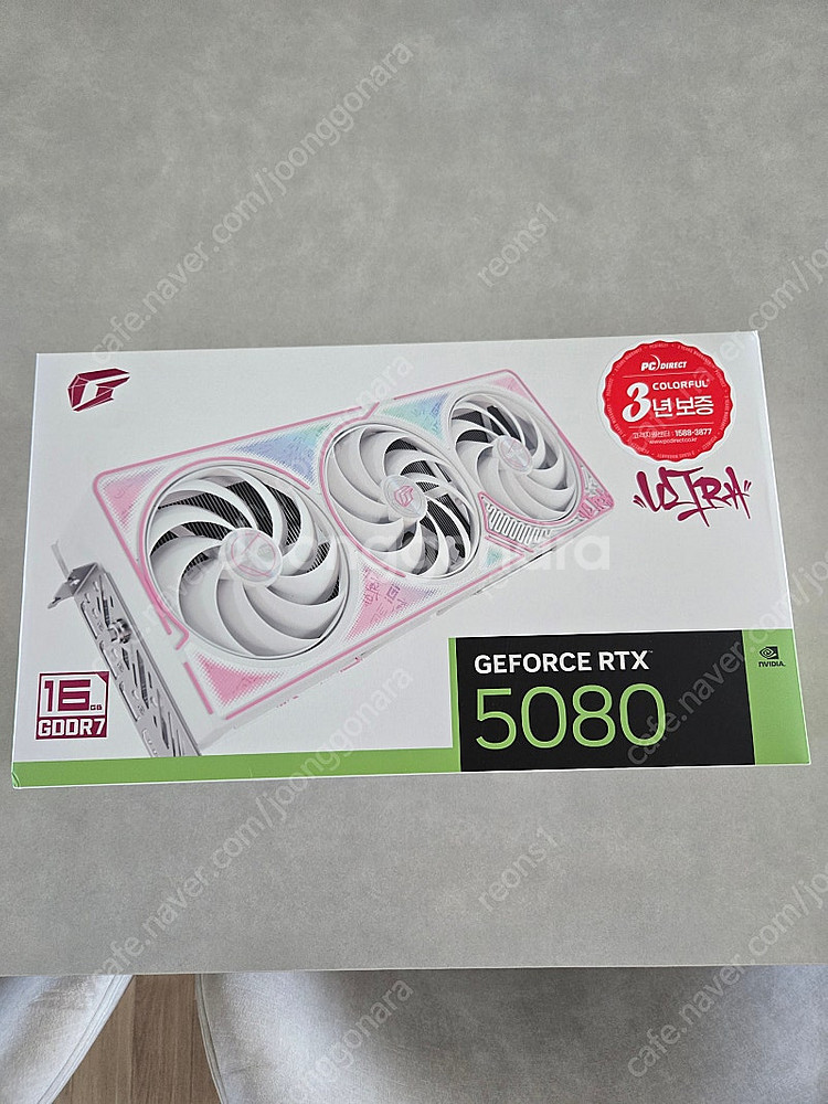 컬러풀 RTX 5080 OC 그래픽 카드--0
