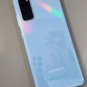 < 갤럭시 S20 블루 128기가 파손없는 가성비단말기 11만에판매합니다 >