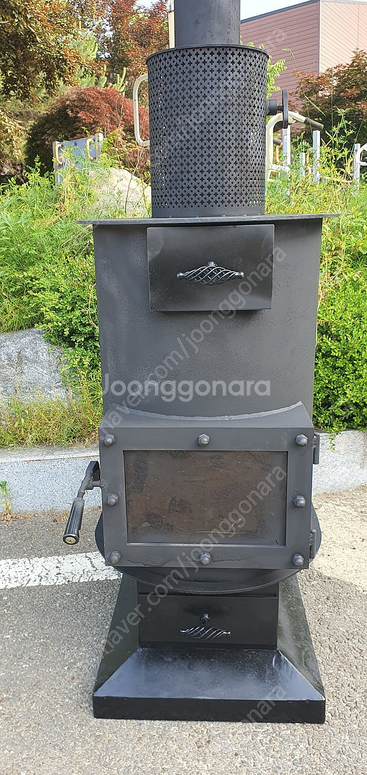 화목난로.--1