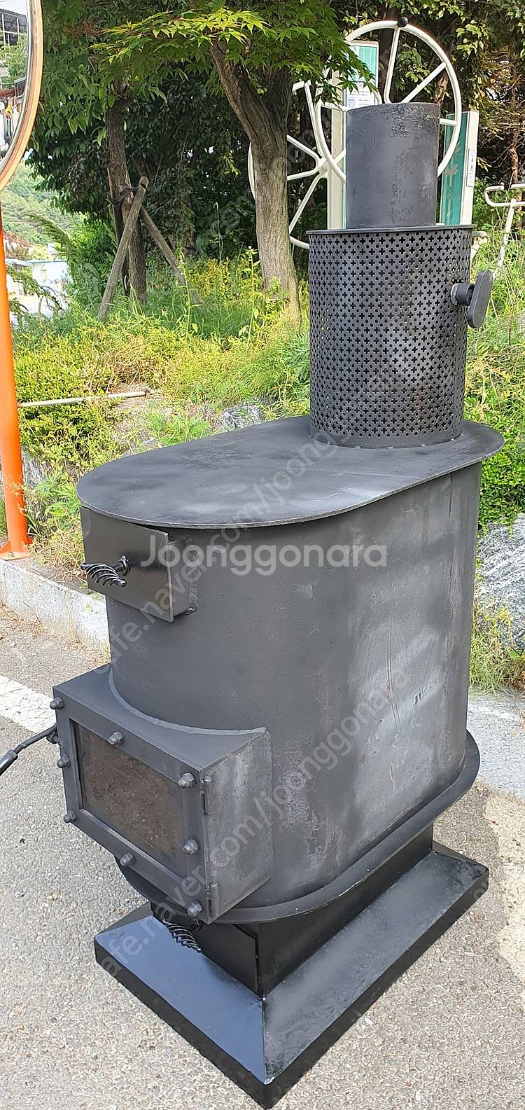 화목난로.--4
