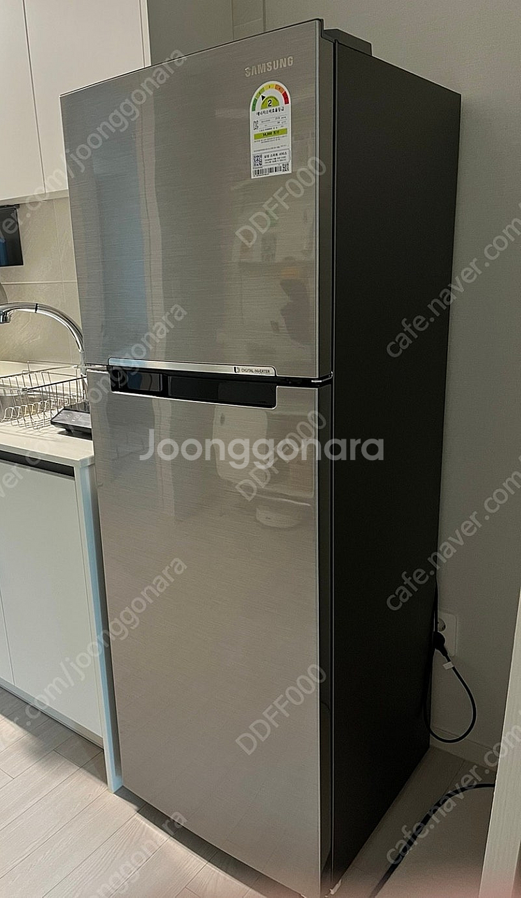 삼성전자 2도어 일반형냉장고 255L RT25NARAH...--0