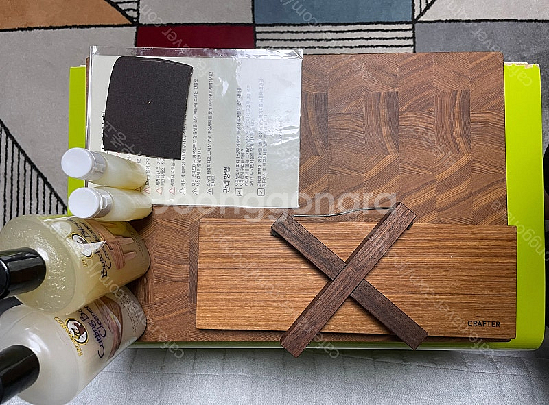 크래프터 엔드그레인 도마--0
